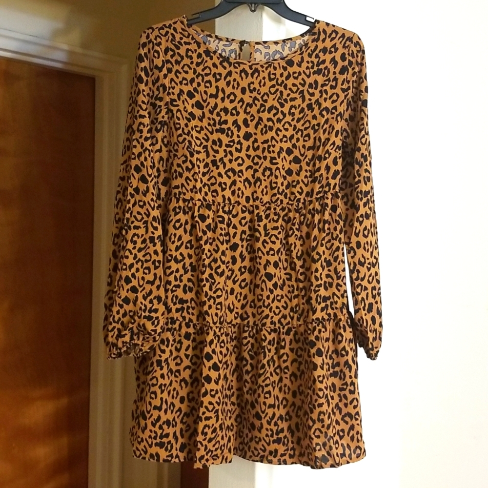Leopard Print Dress